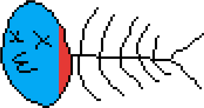 A Dead Fish - Mr Monkey (1125x900), Png Download