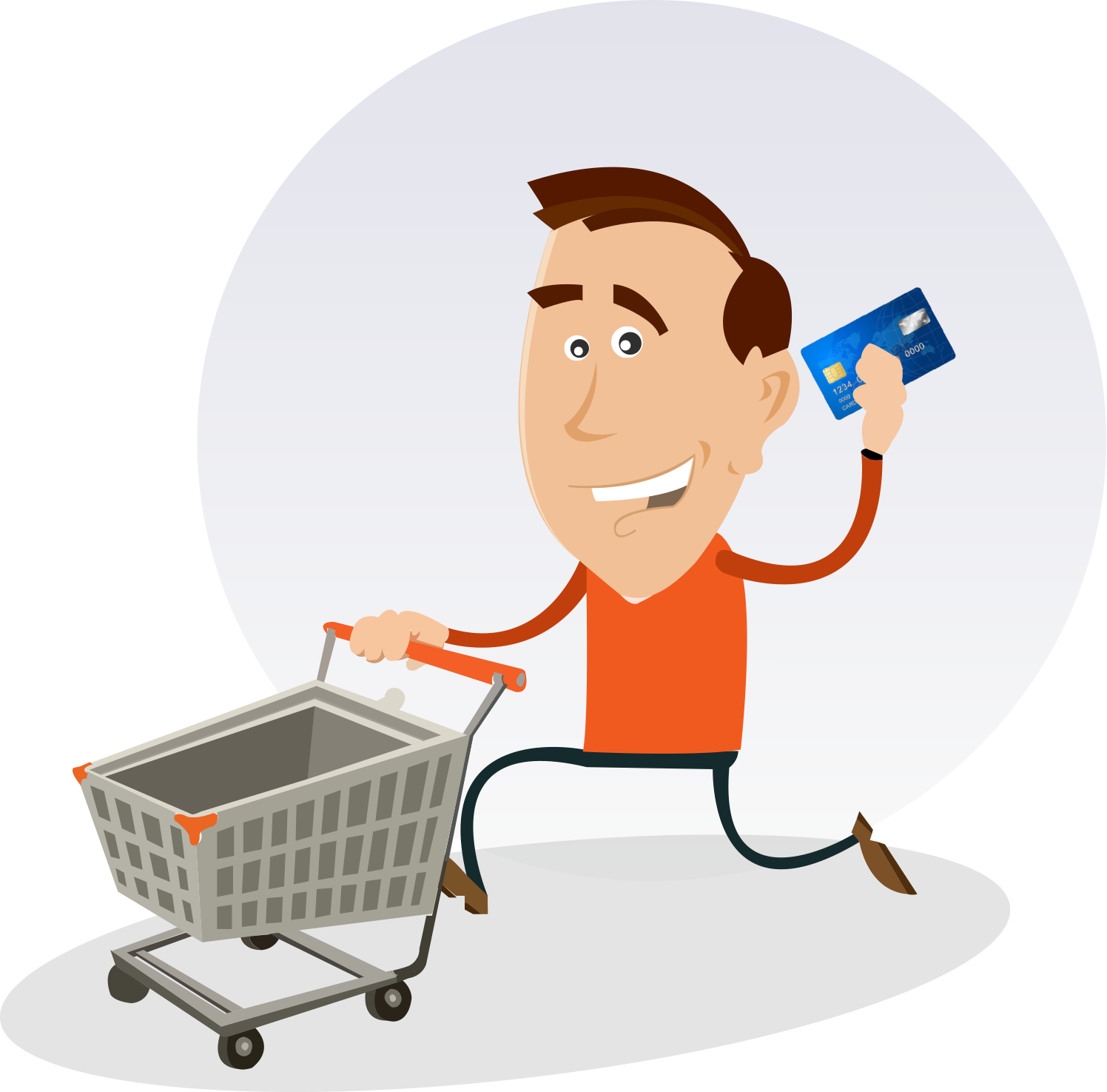 Cart Stock Photography Clip Art Transprent Png - Virtual Shopping Cart (1496x1475), Png Download