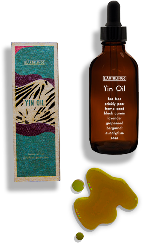 This Oil Increases Your Yin Qi And Restores The Balance - Glass Bottle (589x884), Png Download