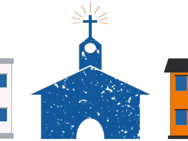 Church Clipart Church Building (640x480), Png Download