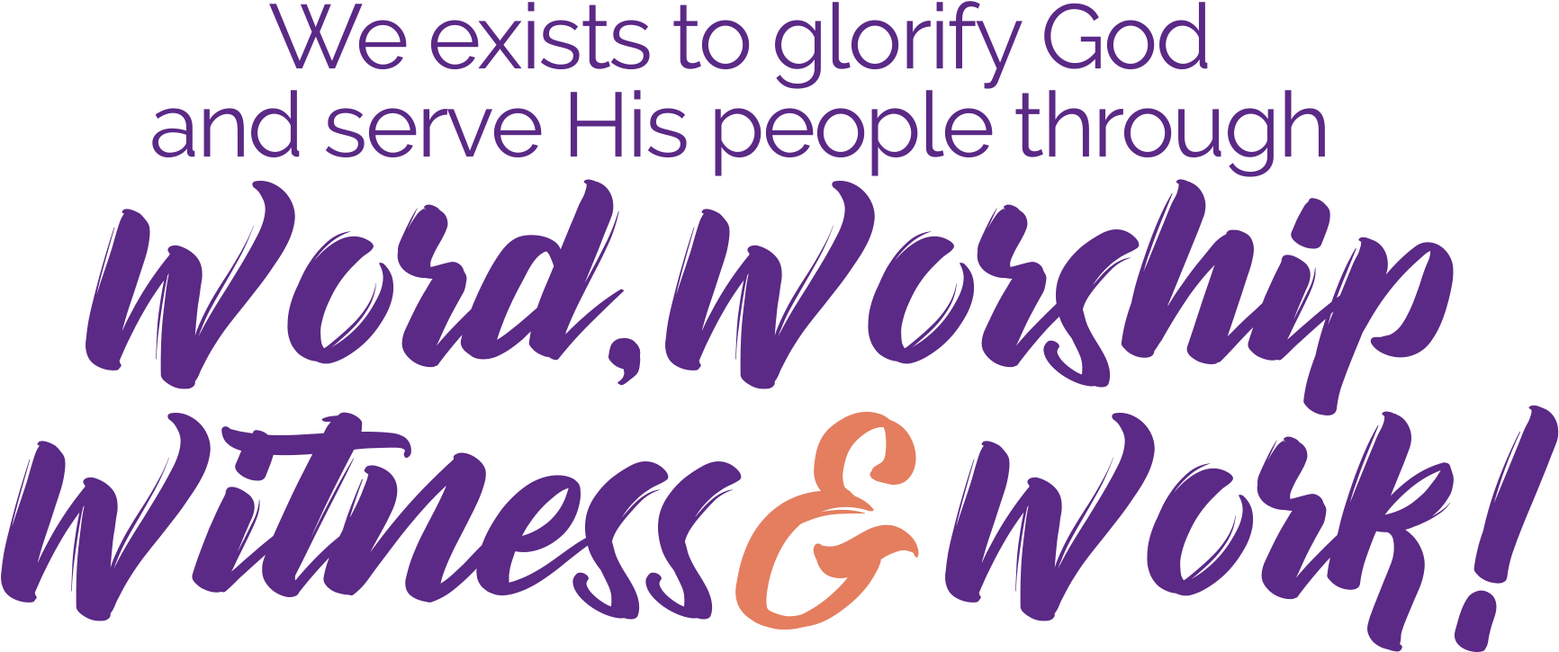 To Pilgrim Rest Church - Calligraphy (1920x982), Png Download