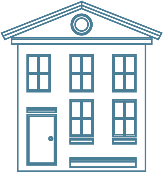 House (1058x833), Png Download