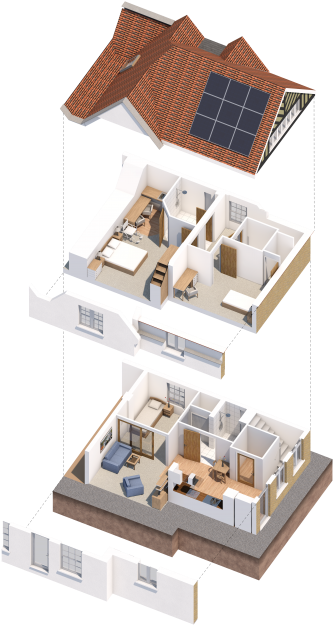 Housing, Research, Design & Building For Dementia The - Apartment For Dementia (496x701), Png Download