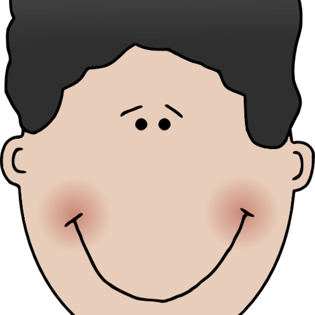 Kid Face Clip Art Boy Face Clip Art At Clker Vector - Carita De Niño Png (1024x1024), Png Download