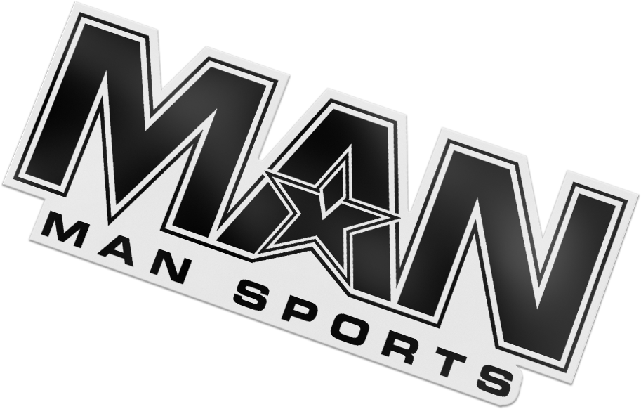 Man Sports Logo Decal - Man Sports (1000x1000), Png Download