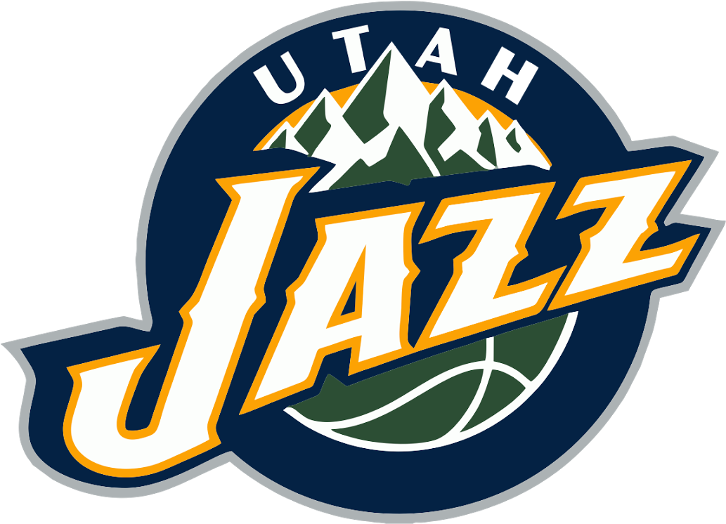 Utah Jazz Vector Logo - Utah Jazz Logo Psd (1600x1067), Png Download