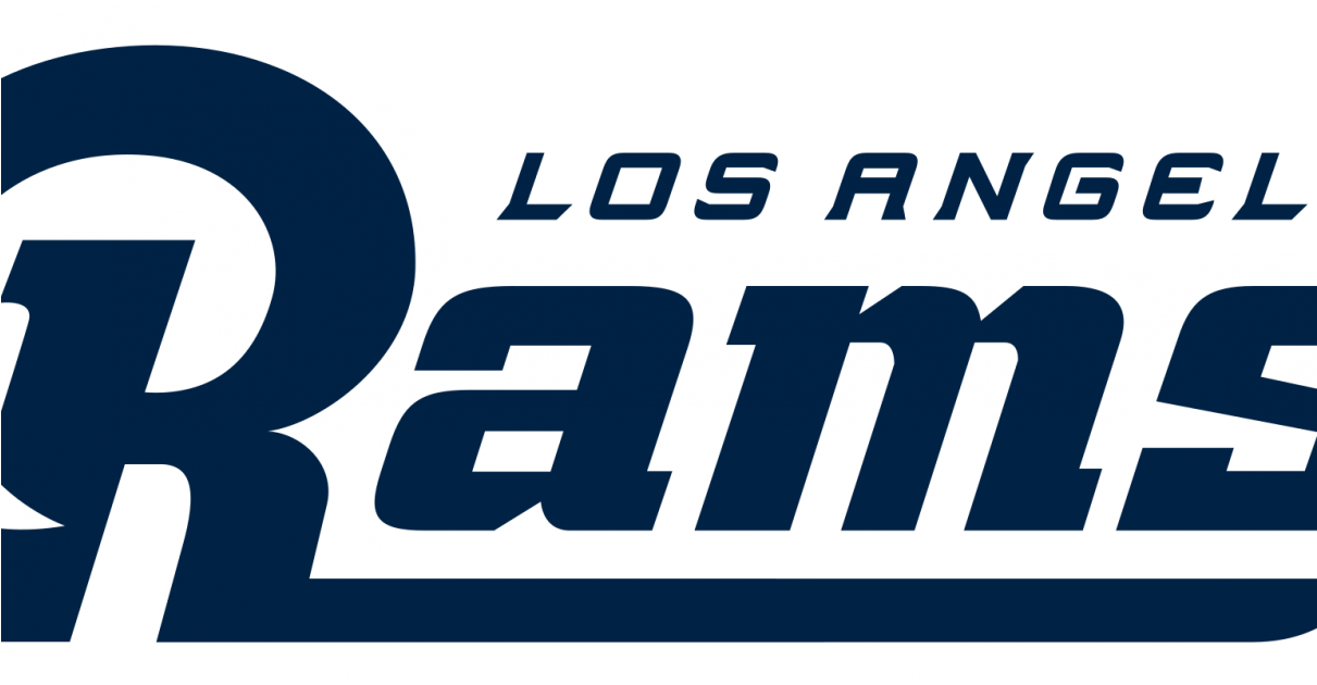 Los Angeles Rams Mock Draft - Los Angeles Rams Wordmark (1210x642), Png Download