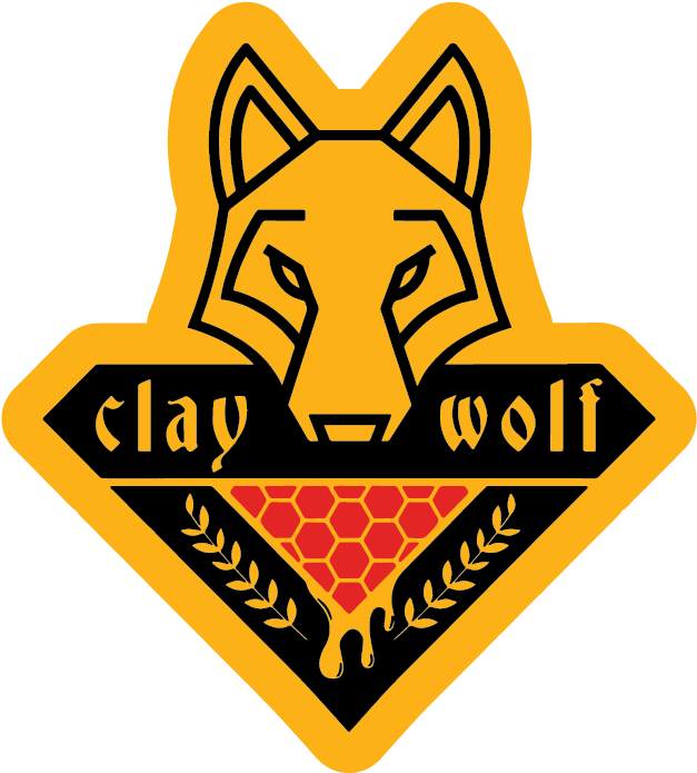 New Website Coming Soon - Claywolf Logo (859x829), Png Download