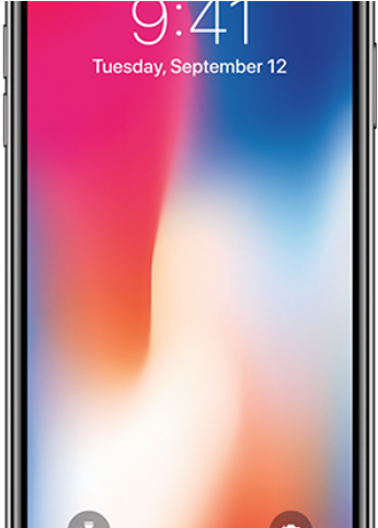 Apple Iphone Clipart Picsart Png - Iphone X (640x480), Png Download