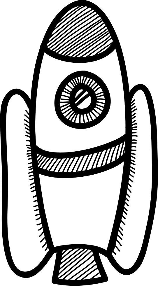 Png File - Rocket (542x981), Png Download