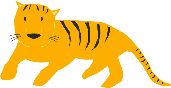Free Clip Art - Siberian Tiger (640x640), Png Download