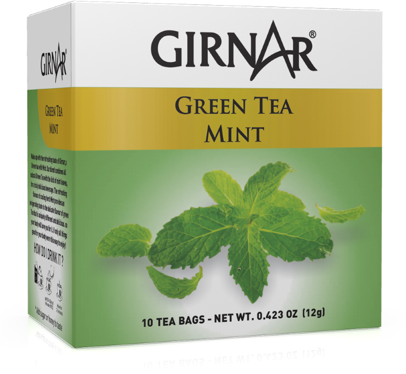 Girnar Kahwa Green Tea (800x800), Png Download
