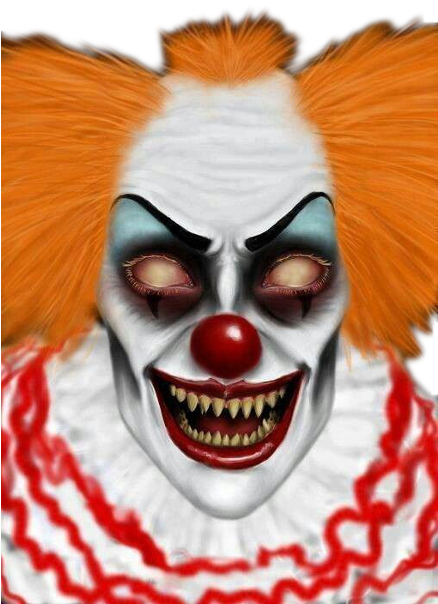 Killer Clown Stickers Messages Sticker-8 - Ugly Clown Faces (618x618), Png Download