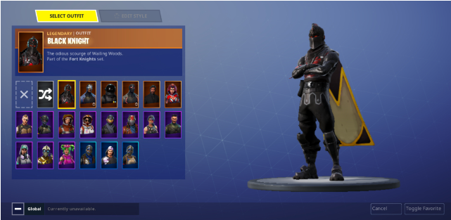 Fortnite Black Knight Png - Rare Fortnite Account For Sale (640x640), Png Download