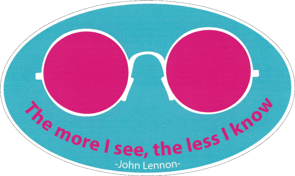 The More I See, The Less I Know - Circle (1000x603), Png Download