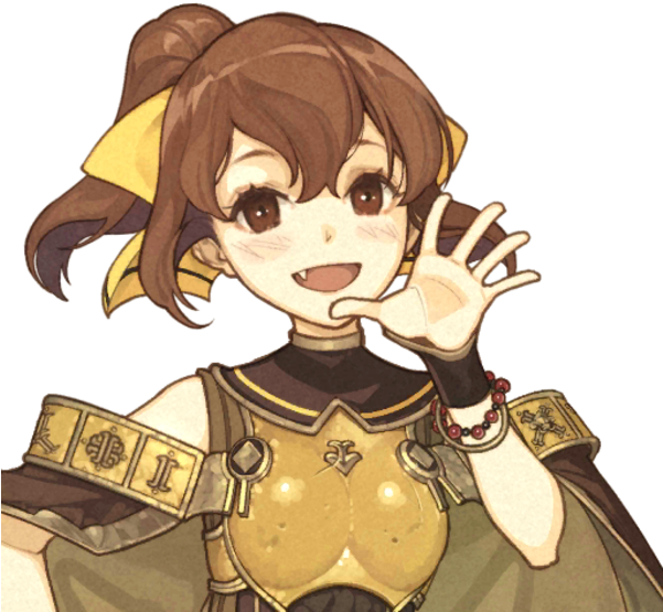 Cute Little Fang - Delthea Fire Emblem Icons (600x600), Png Download