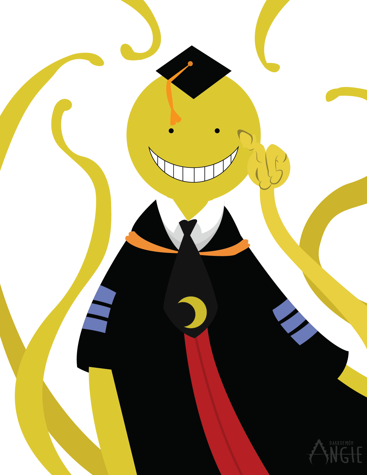 Koro Sensei (1275x1650), Png Download