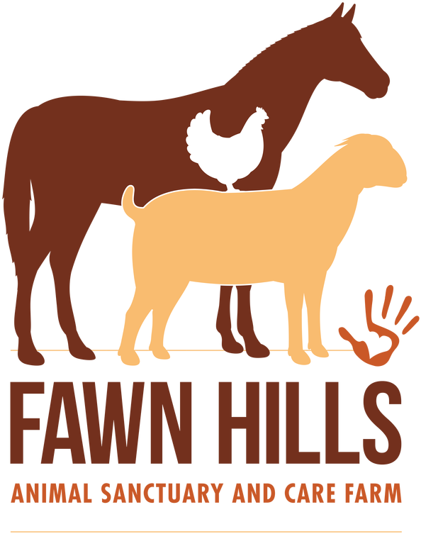 Fawn Hills Animal Sanctuary And Care Farm - Silhouette Clip Art Farm Animal Silhouette (686x800), Png Download