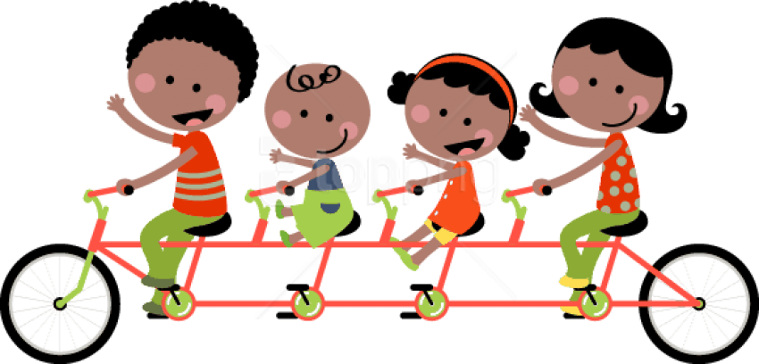 Free Png Download Kids Play Bicyclette Png Images Background - Play Kids Png (850x408), Png Download