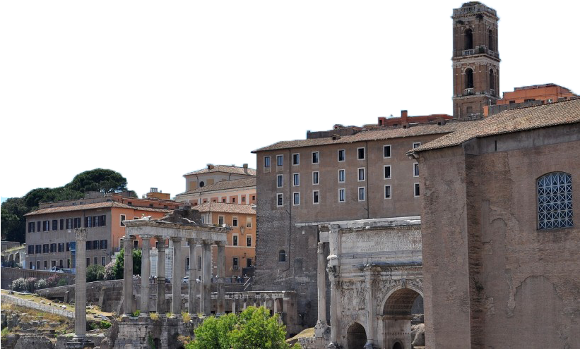 Svg Library Download Colosseum Statue Of Liberty Ruins - Voices From The Colosseum - Senate (820x597), Png Download