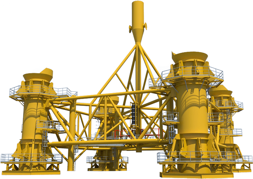 Pre Piling Template - Machine (1170x590), Png Download