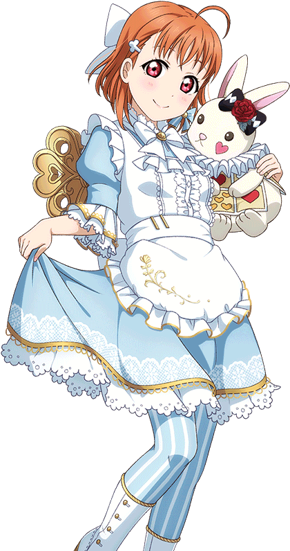 Not Idolized - Alice In Wonderland Outfit Anime (1024x1024), Png Download