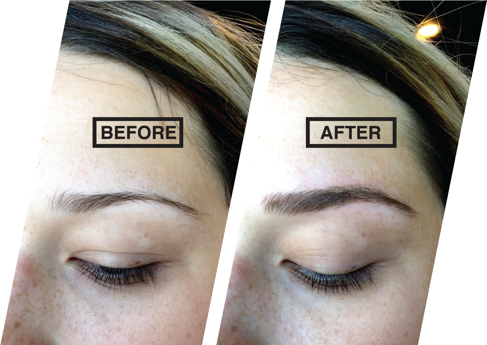 Say Goodbye To Thinning Eyebrows With Microblading - Signs (1700x1256), Png Download