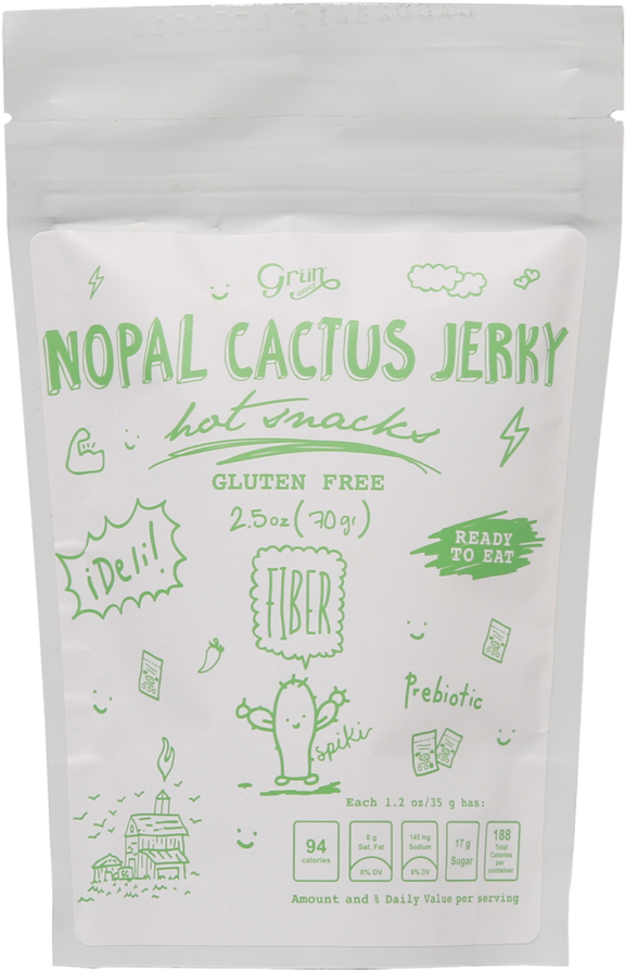 Nopal Cactus Jerky - White Coffee (1000x1000), Png Download