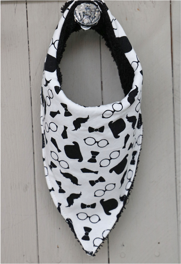 Bandana Bib With Towelling Backing - Hobo Bag (1403x992), Png Download