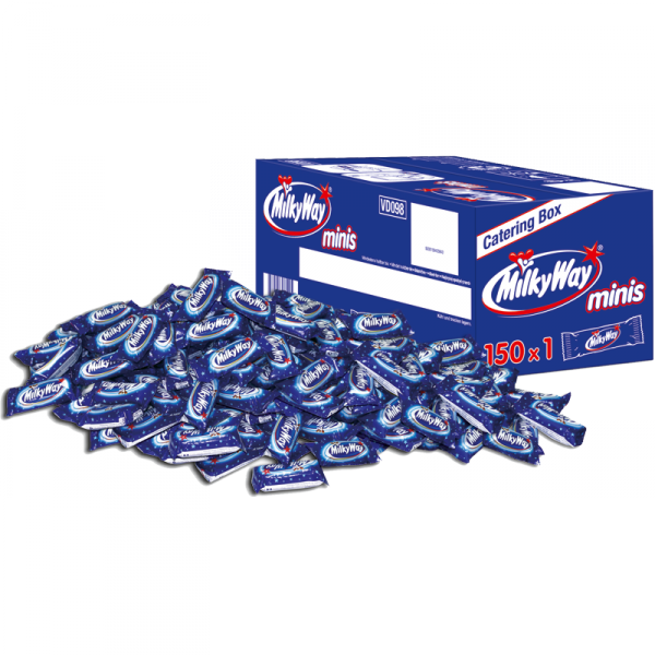 Milky Way® Minis Catering Box - Karton Milky Way (600x600), Png Download