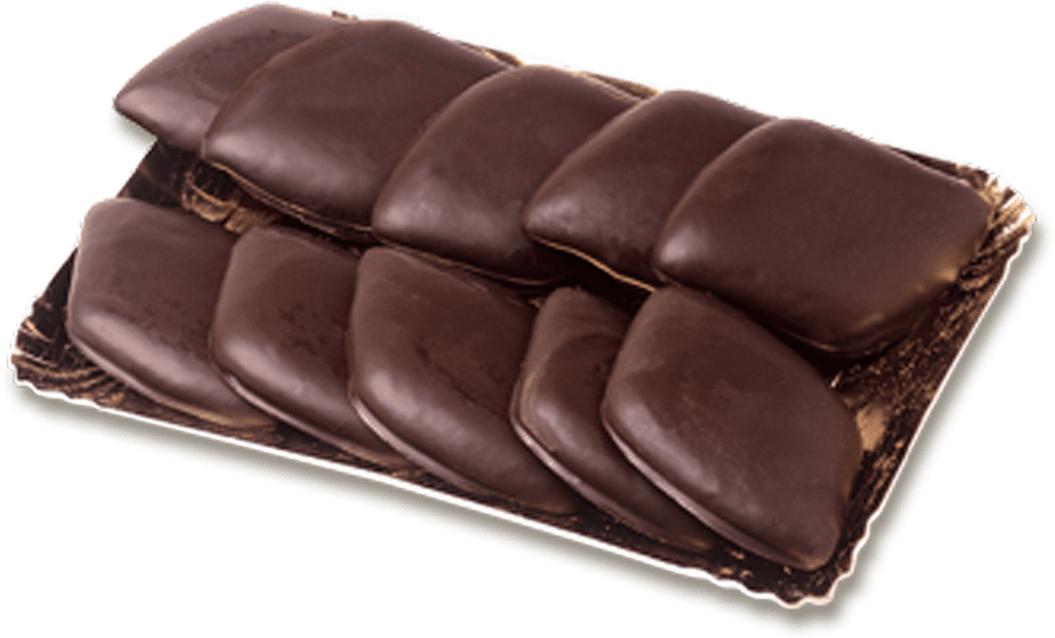 Mostaccioli Traditional Imported Christmas Cookies - Chocolate (1116x812), Png Download