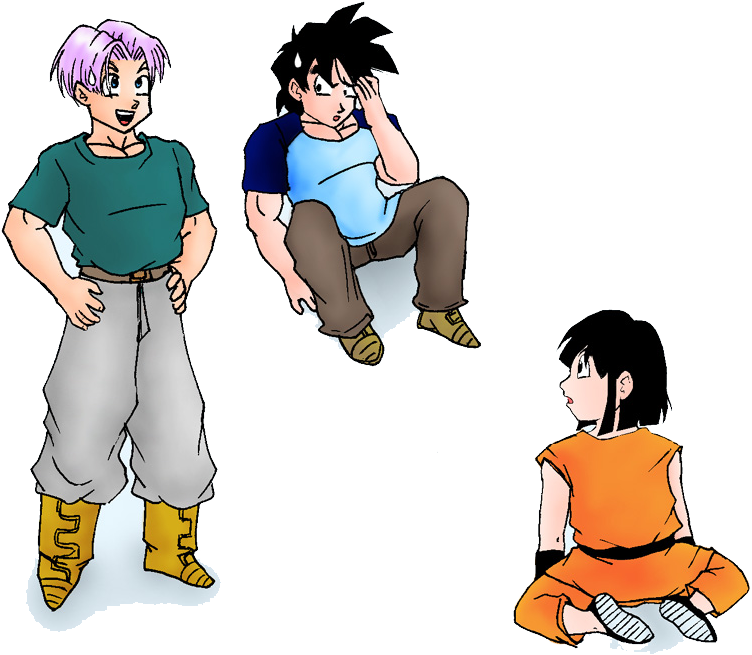 "ow - Goten Adolescente Dbm (800x692), Png Download