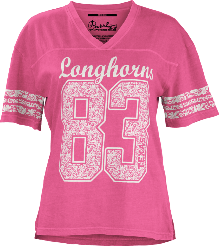 Pressbox Ncaa Women's University Of Texas Longhorns - Active Shirt (910x1024), Png Download