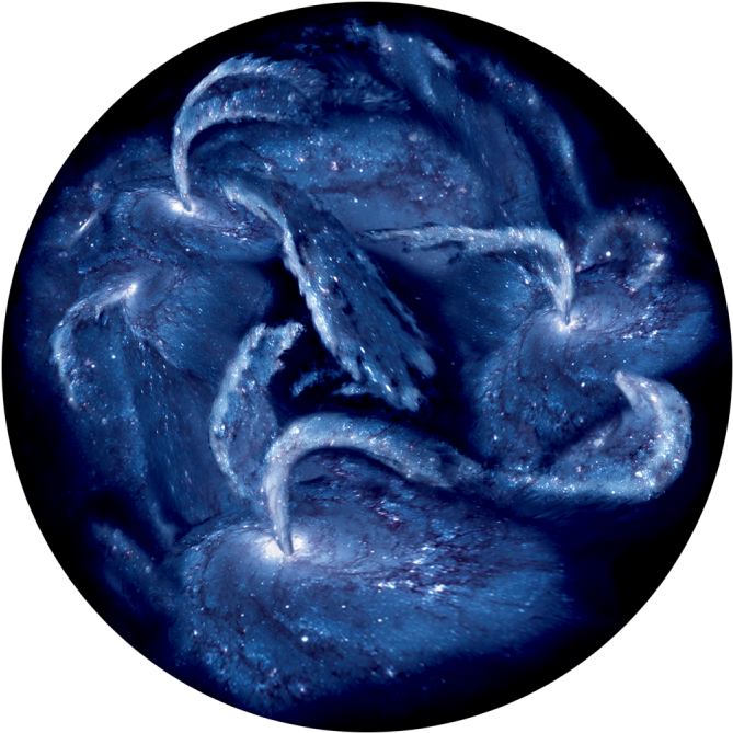 Alien Space - Circle (800x800), Png Download