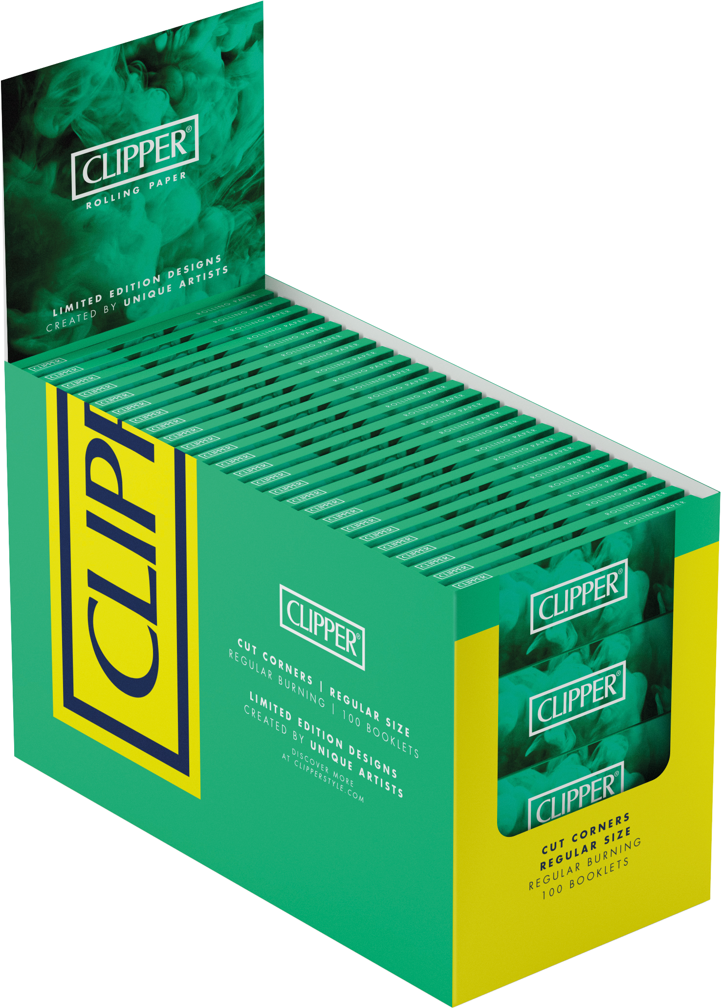 Green Regular Papers - Box (1777x2233), Png Download