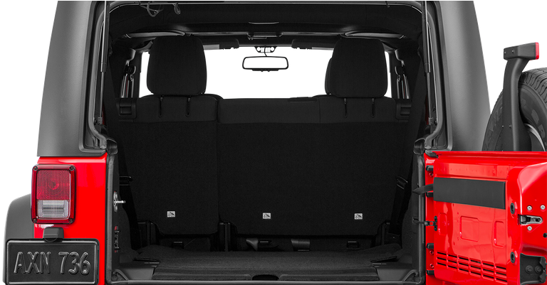 800 X 400 2 - 2017 Jeep Wrangler Unlimited Cargo Space (800x400), Png Download