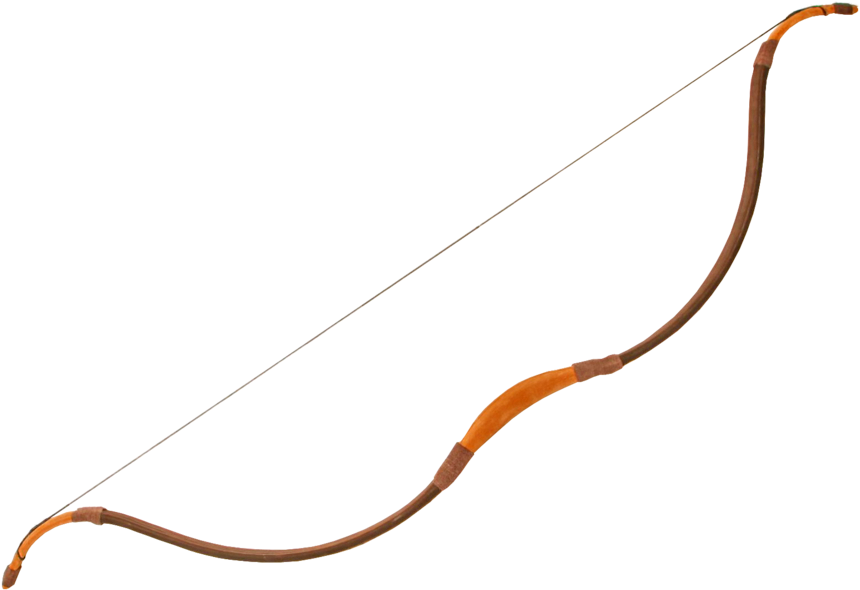 Arco Em Png - Wooden Bow Png (1024x768), Png Download