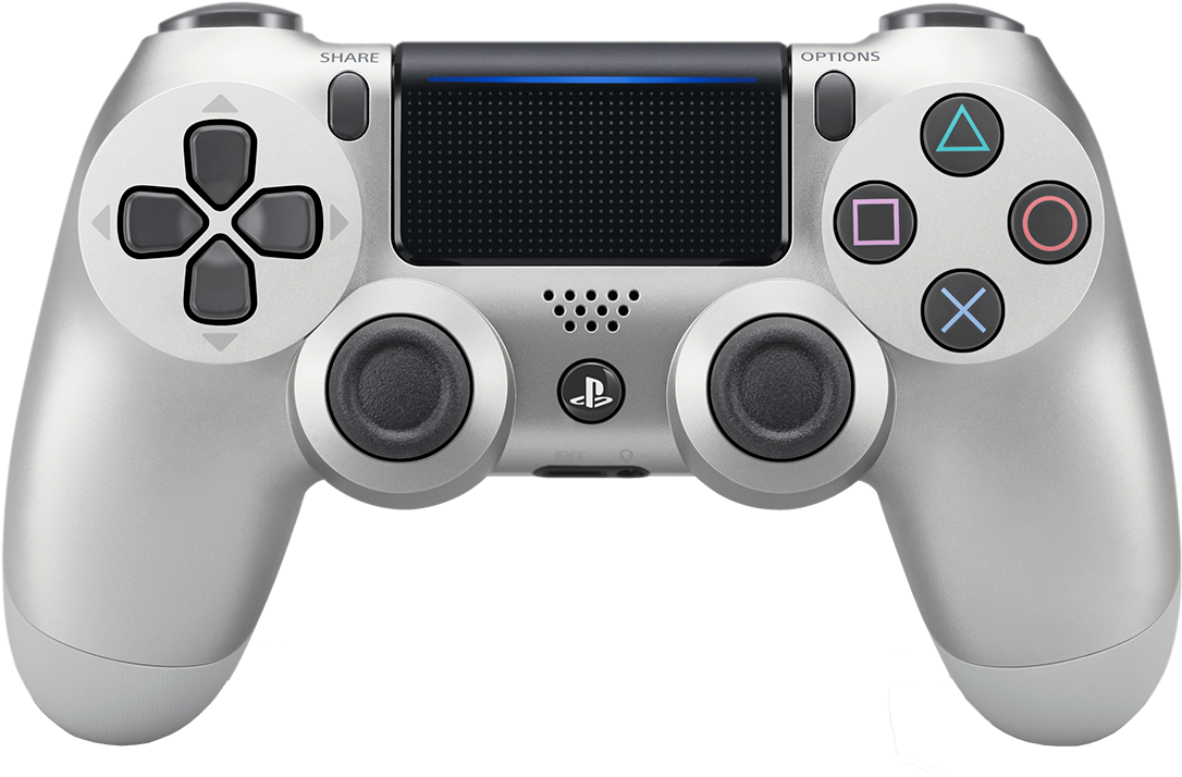 Playstation4 Dualshock Wireless Controllers Limited - Ps4 Controller V2 Silver (1500x1500), Png Download