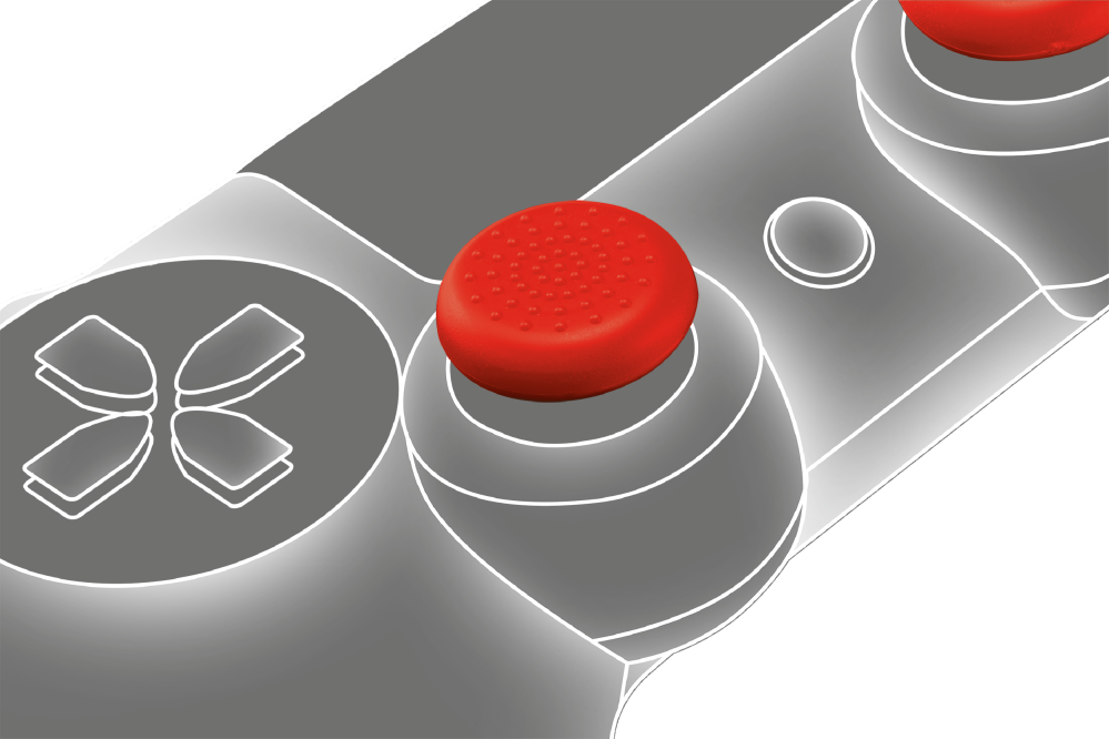 Thumb Grips 8-pack For Playstation 4 Controllers - Game Controller (999x666), Png Download