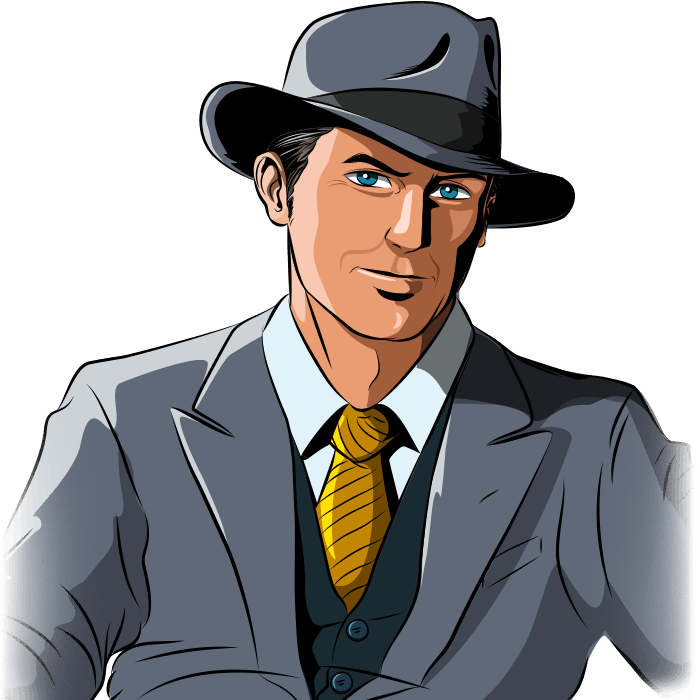 American Gangster™ - Illustration (700x700), Png Download