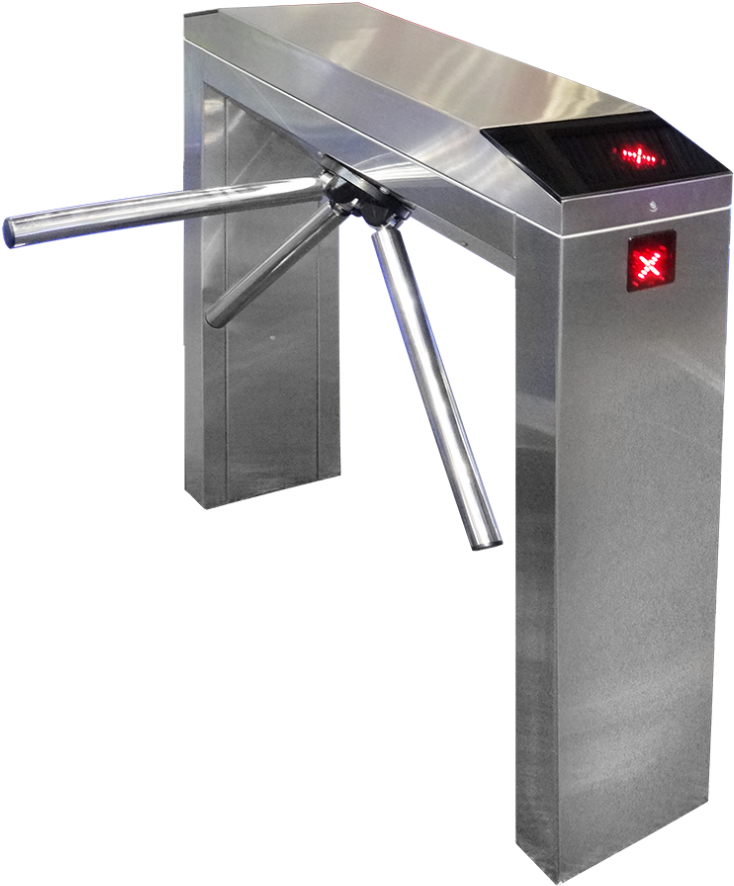 Twix Tripod Turnstile - Rotary Gate (865x1024), Png Download