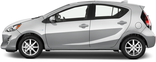 2016 Toyota Prius C - 2015 Prius C White (640x480), Png Download