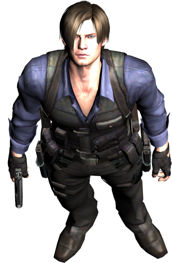 Leon Kennedy Png - Leon Scott Kennedy Re6 (700x958), Png Download
