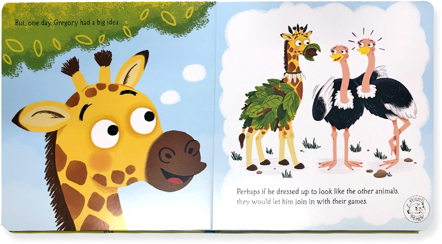 Little Hippo Books Come To Life Augmented Reality Children's - Cartoon (1024x1024), Png Download