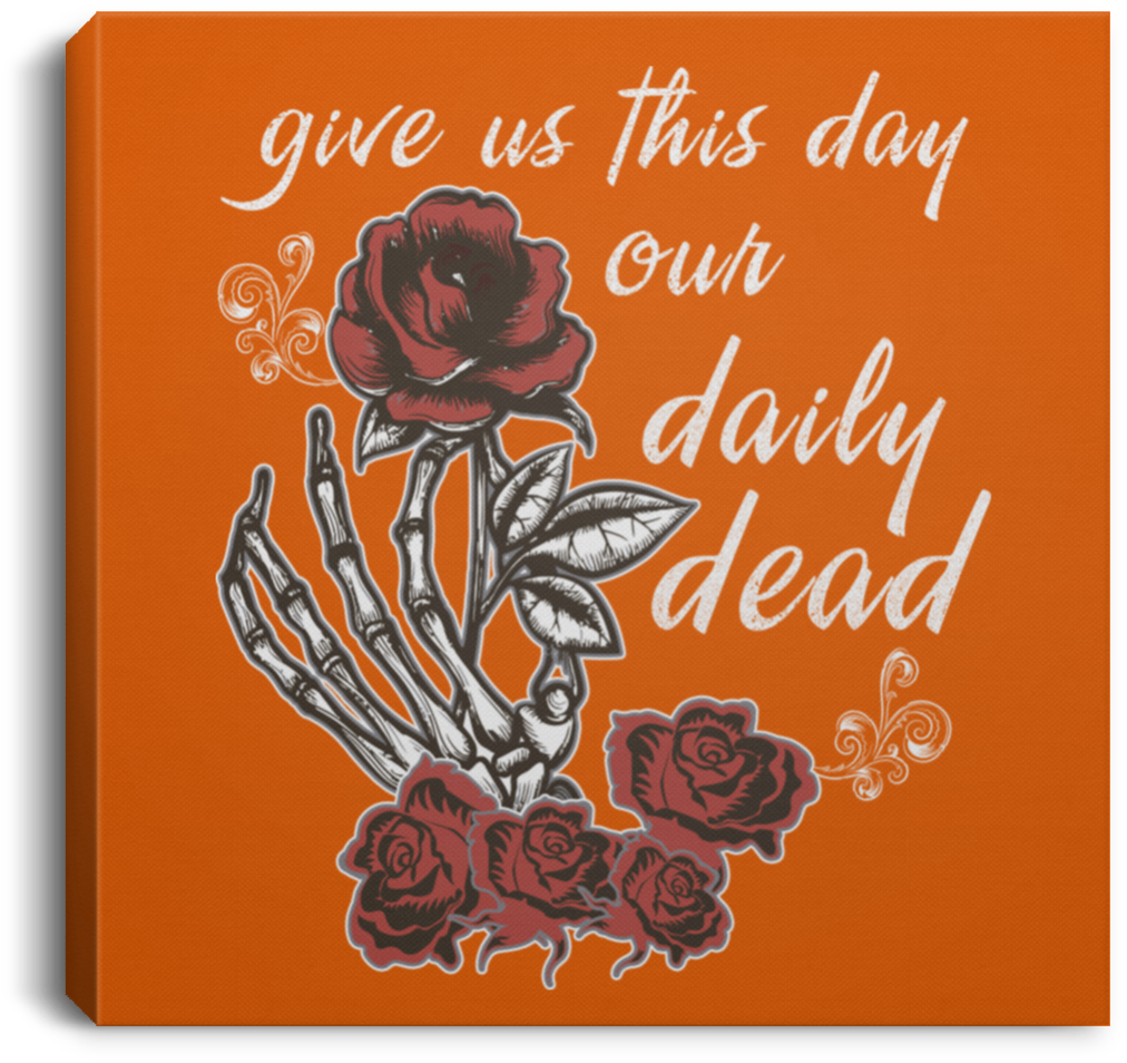 Daily Dead Rose Square Canvas - Christmas Card (1024x1024), Png Download