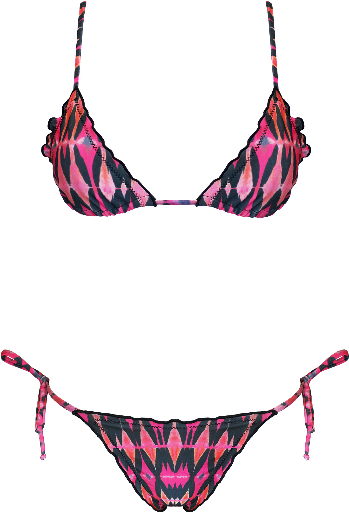 Top/bronze Bikini Top - Lingerie Top (2349x2444), Png Download