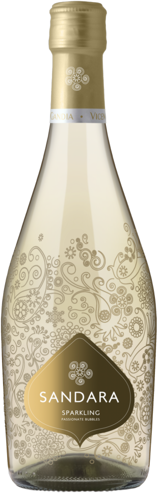 Wines By Color - Vicente Gandia Sandara Sparkling (398x1080), Png Download
