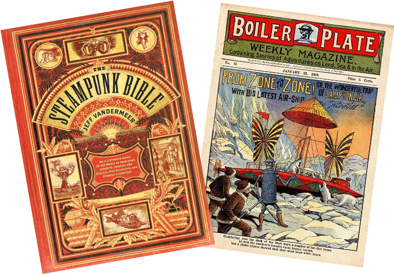 Boilerplate Appears In The Steampunk Bible, Of Course, - Poster (821x576), Png Download
