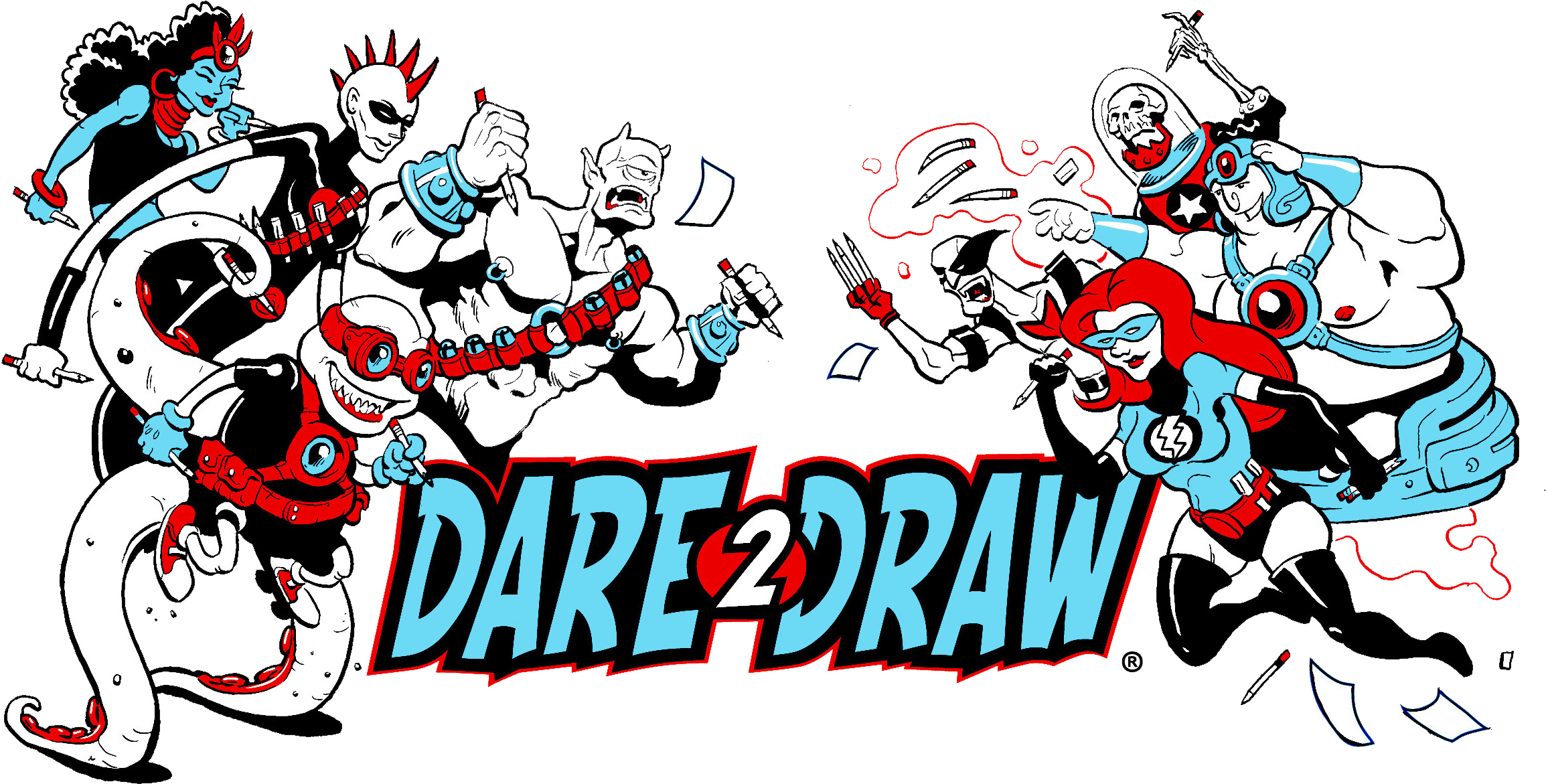 Comic Books - Cartoon (2700x1190), Png Download