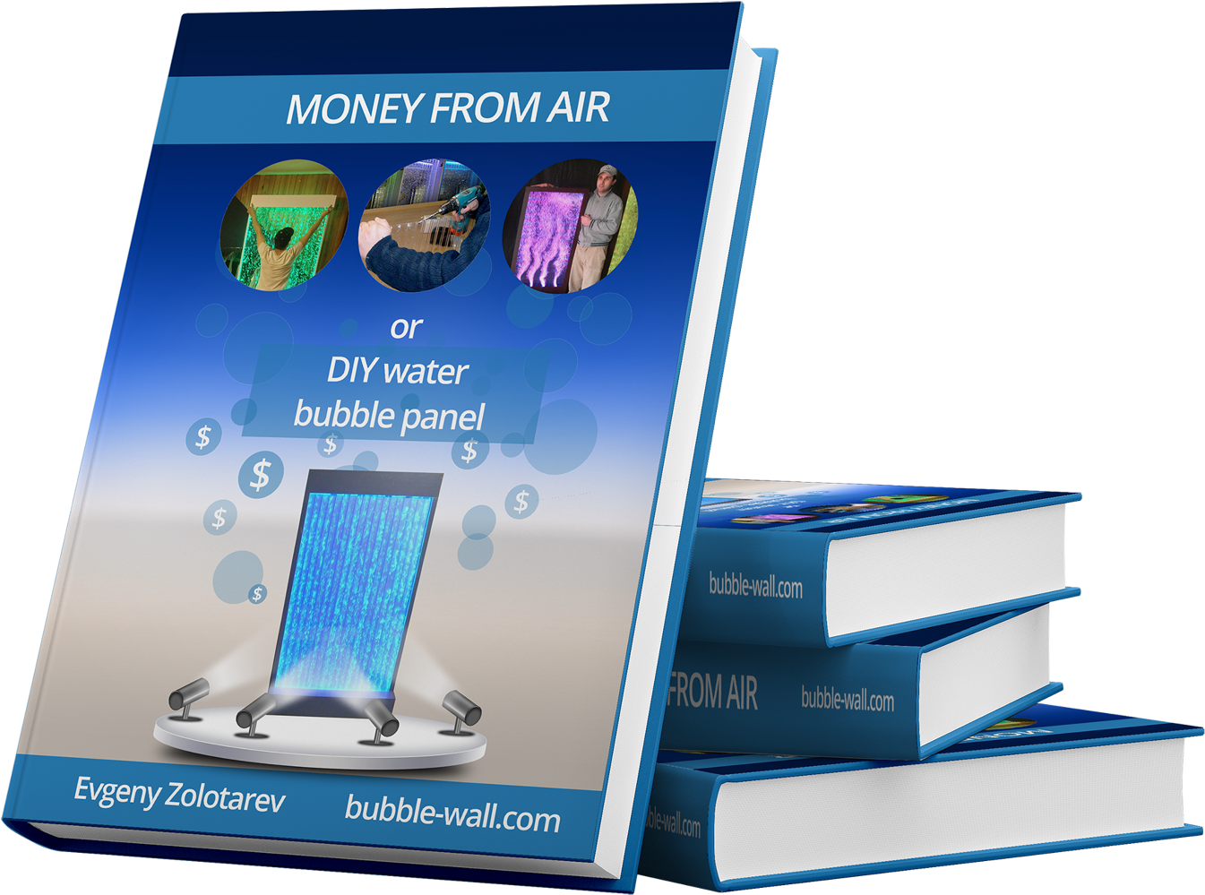 Diy Bubble Wall - Book (1920x1253), Png Download
